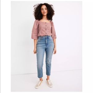 Madewell The Curvy Perfect Vintage Jean Size 26P in Coffey Wash